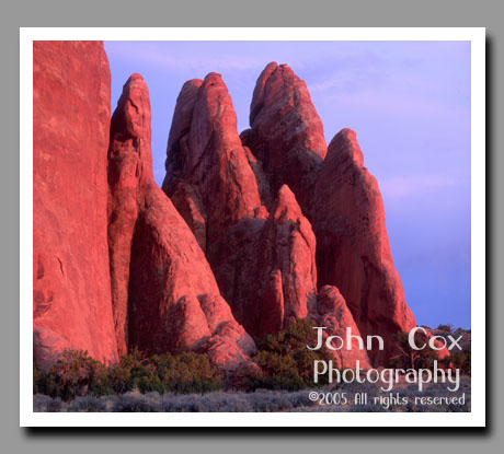 The Firey Furnace, Arches National Park, Utah