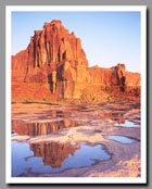 Park Avenue Reflections, Arches National Park